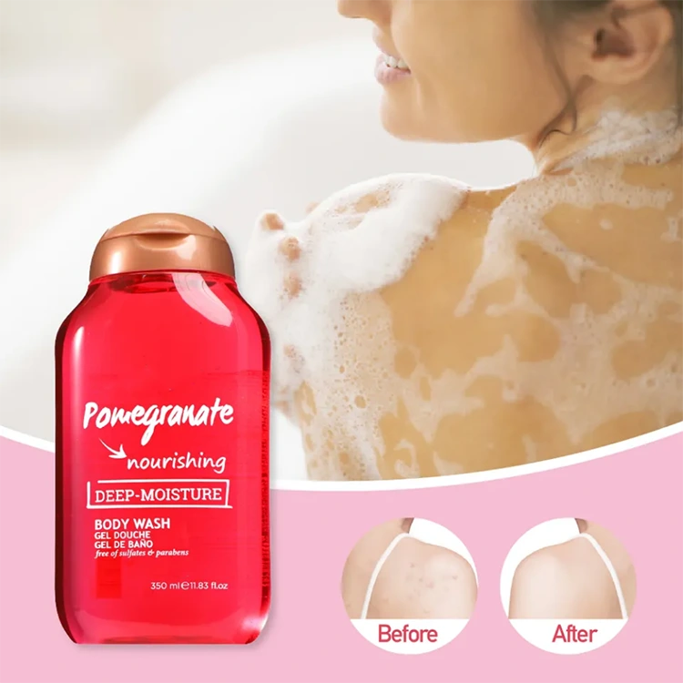 Granaatappel gember body wash
